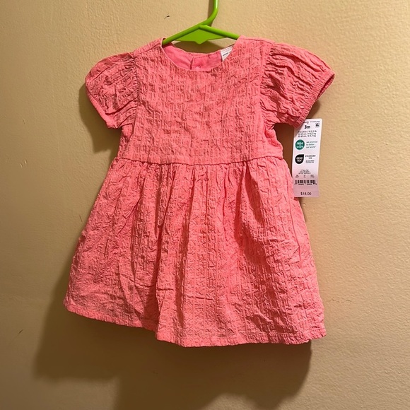 Carters Pink Dress with shorts - Picture 1 of 3